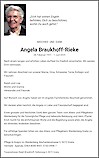 Avis de décès Angela Braukhoff-Rieke