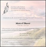 Necrologio Marcel Buser