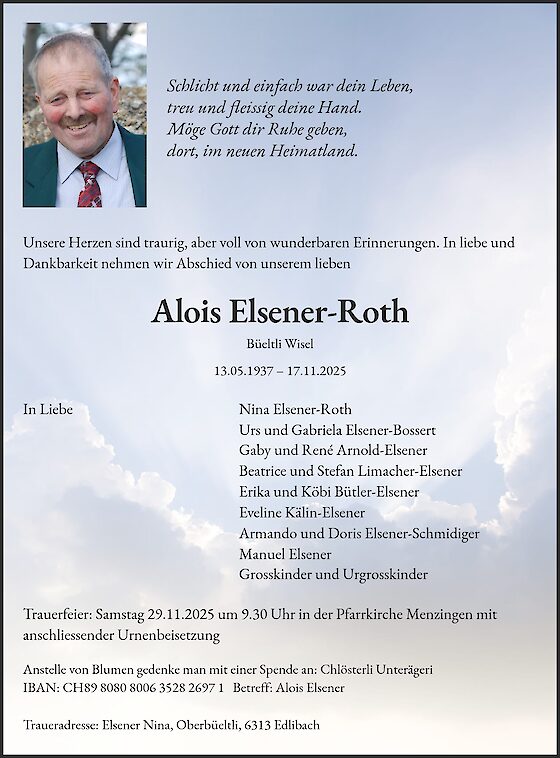Alois Elsener-Roth